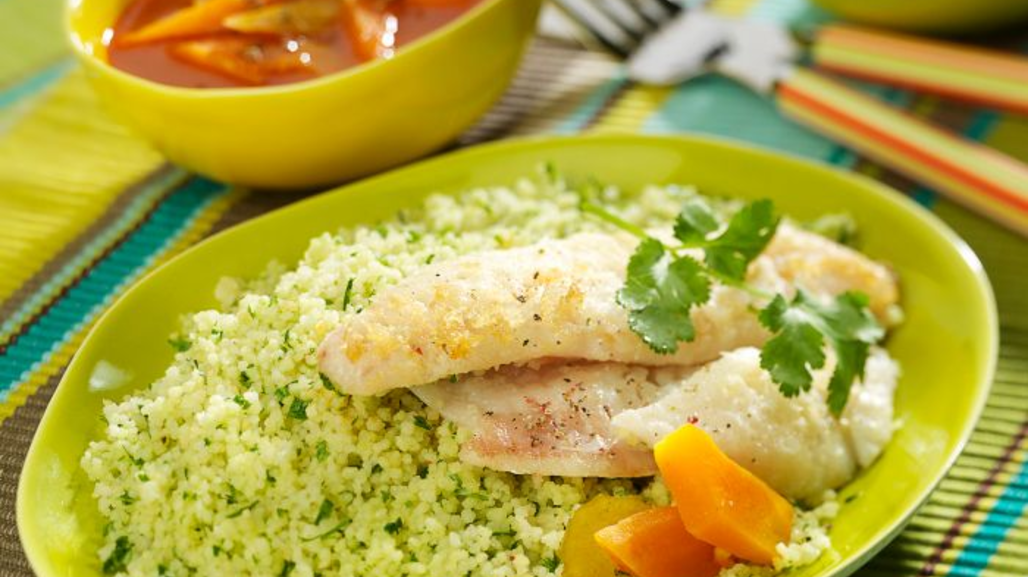 filet-de-merlu-et-couscous-vert