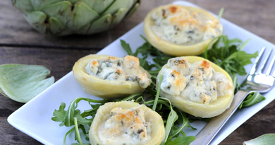 fonds-dartichauts-gratinés-à-la-fourme-dambert
