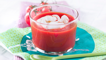 Œuf-poché-au-coulis-de-tomate