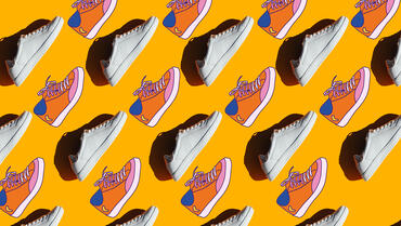 Visuel de plusieurs paires de basket et d'autres dessinés