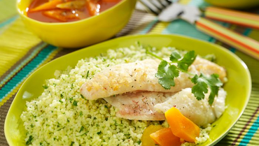 filet-de-merlu-et-couscous-vert