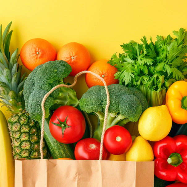 Divers fruits et légumes