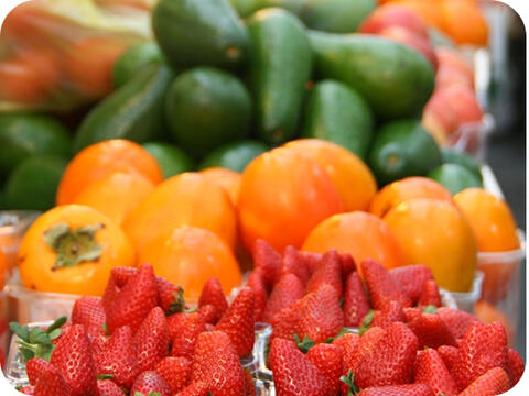 Fruits et légumes du marché