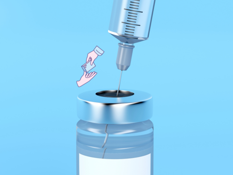 flacon d'un biosimilaire